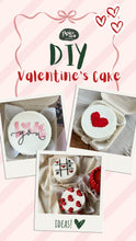 Load image into Gallery viewer, 🎂 DIY Cake Kit – Red Velvet & White Brigadeiro