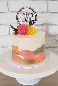 ADD Flowers to you Cake