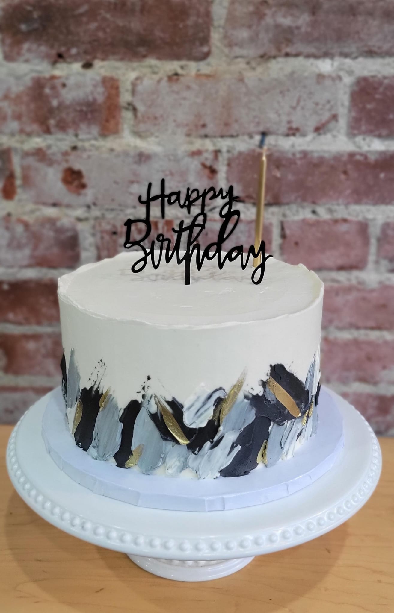 Two Shades Cake - colours of you choice! – Padaria Toronto