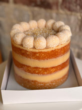 Load image into Gallery viewer, 6” Naked Cake of the Month : Bolo de Coco Gelado (Coconut Cake)
