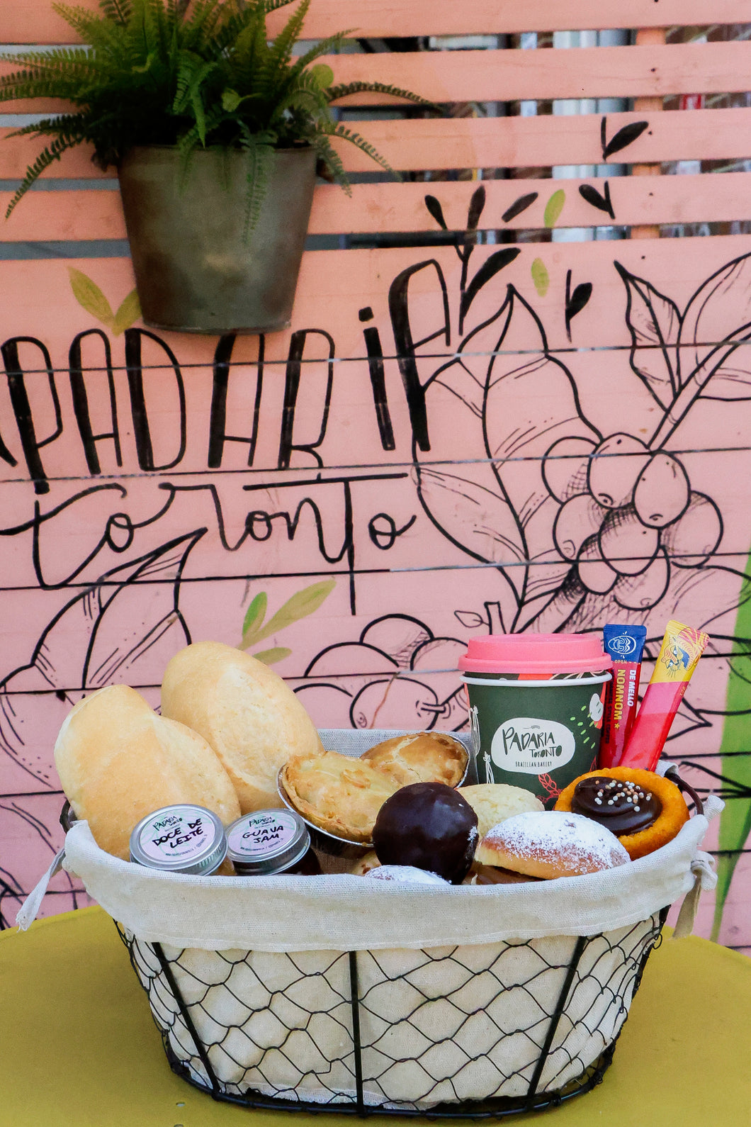 Padaria's Brunch Basket - serves 2