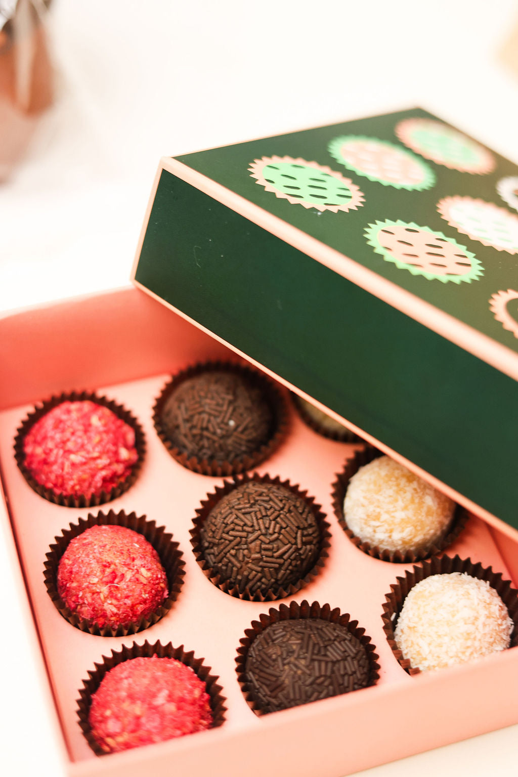 Brigadeiro box of 9