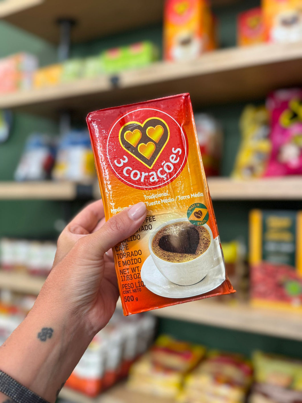 Cafe 3 corações