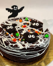 Load image into Gallery viewer, Spooky Chocolate Charlotte Cake
