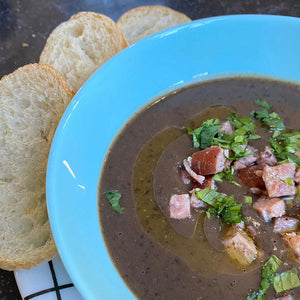 Soups : Caldo- Verde or Green Pea with Cream Cheese