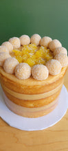 Load image into Gallery viewer, Cake of the Month- 6” Vanilla with Doce de Leite and Brigadeiro
