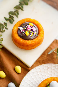 Mini Easter Charlotte Cake