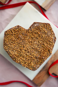 Valentine's "Ferrero" Heart (Nuttela and Hazelnuts)
