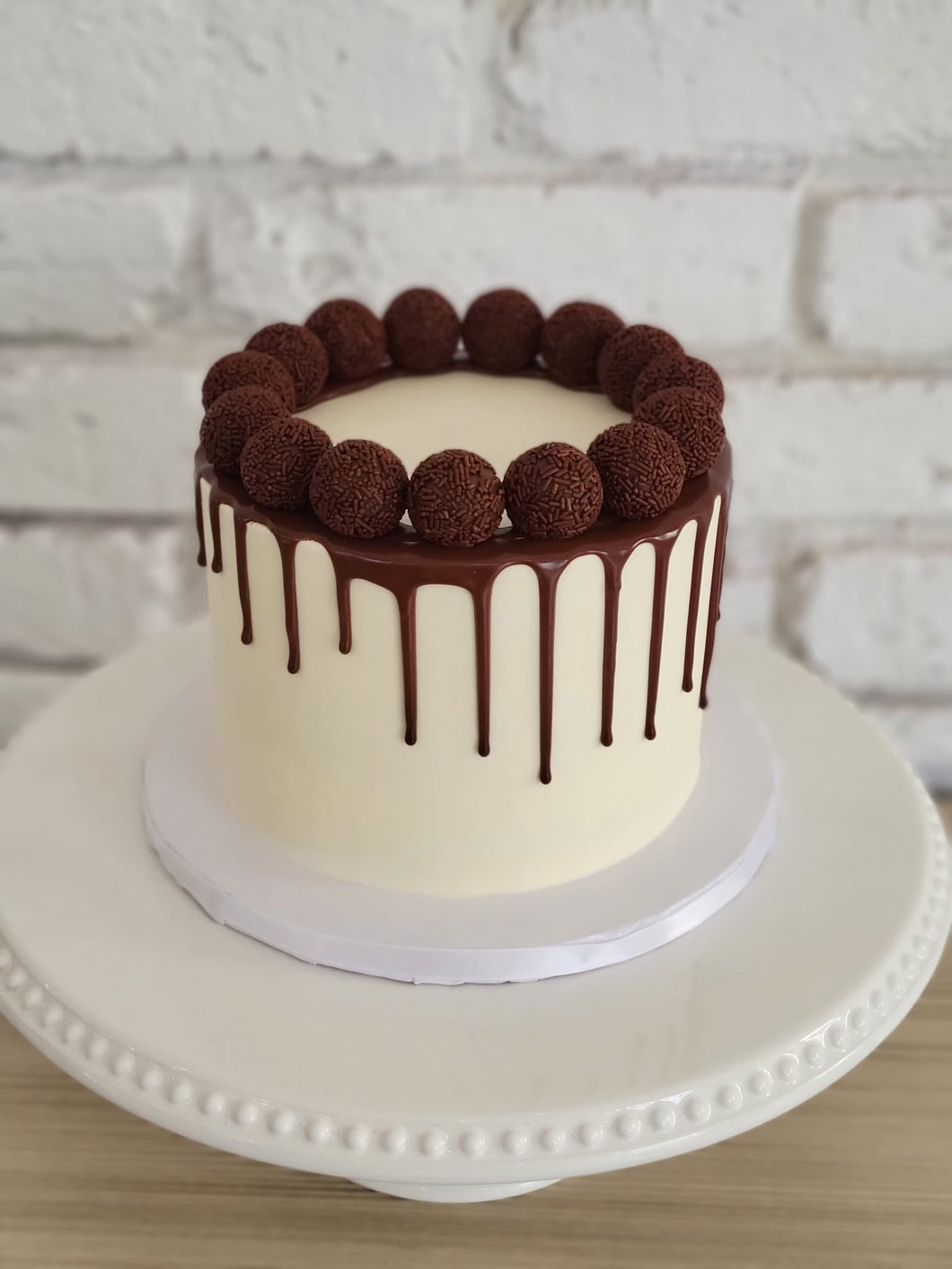 Party Kit Large Chocolate Drip Cake :) - Serves 35
