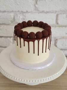 Party Kit Small Chocolate Drip Cake :) - Serves 16